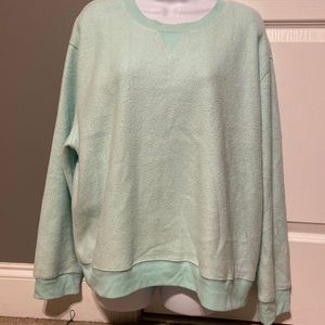 Mint green sweatshirt